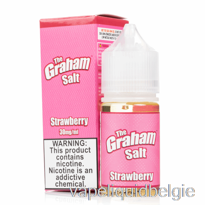 Vape Vloeibaar Aardbeizout - The Graham - Mamasan E-liquid - 30ml 50mg